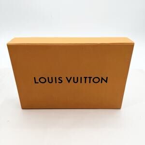 Louis Vuitton Authentic Orange Empty Magnetic Gift Box & Tissue 12" x 8" x 2"